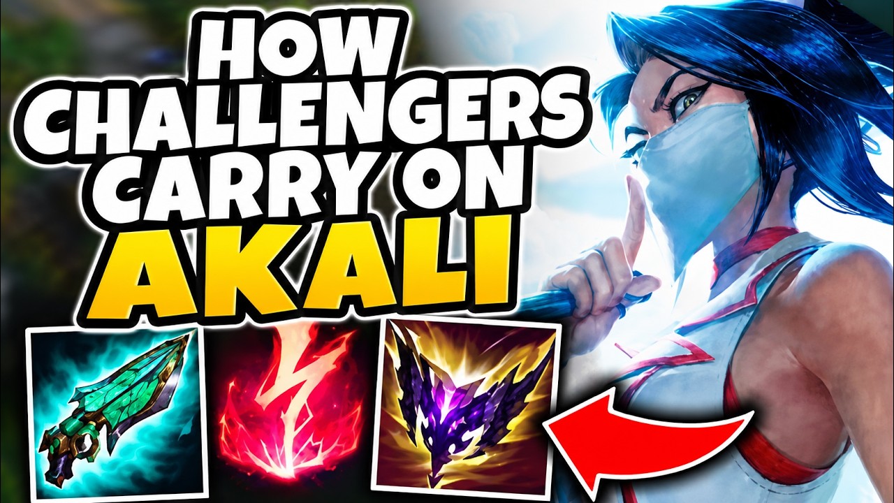 This Is How Challenger Akali Players Carry Games