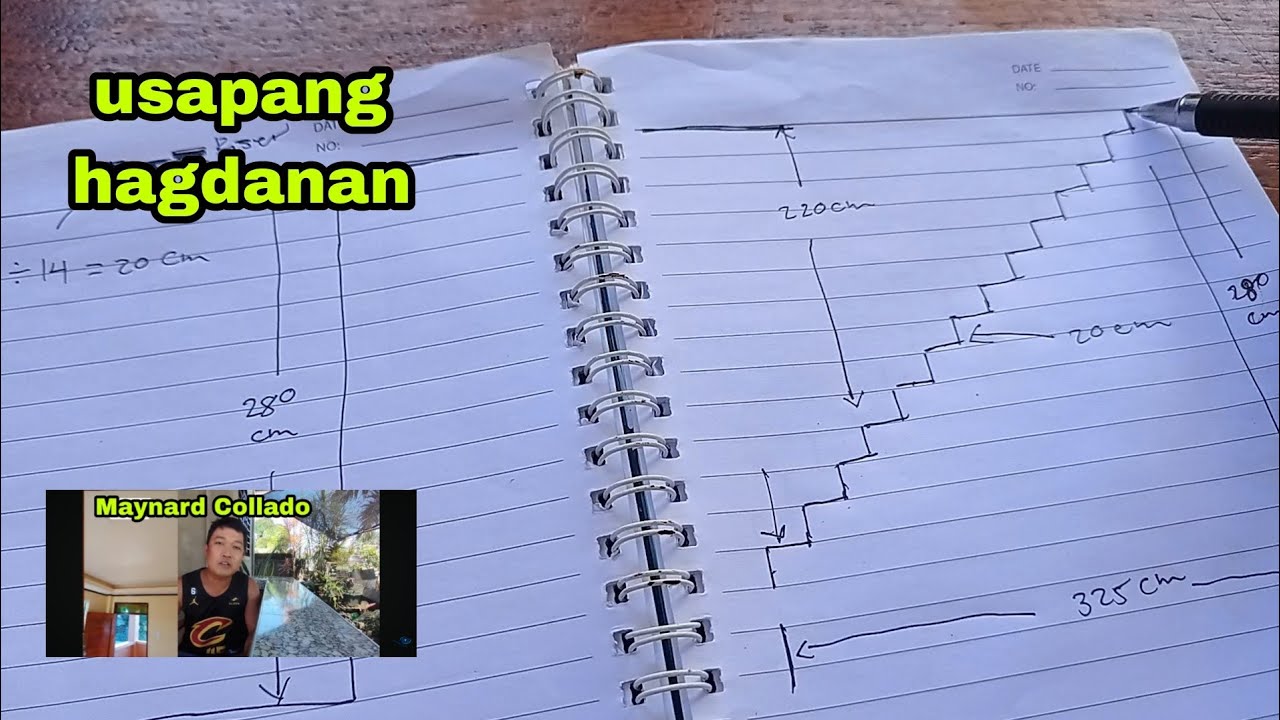 Paano mag compute ng step sa gagawing hagdanan