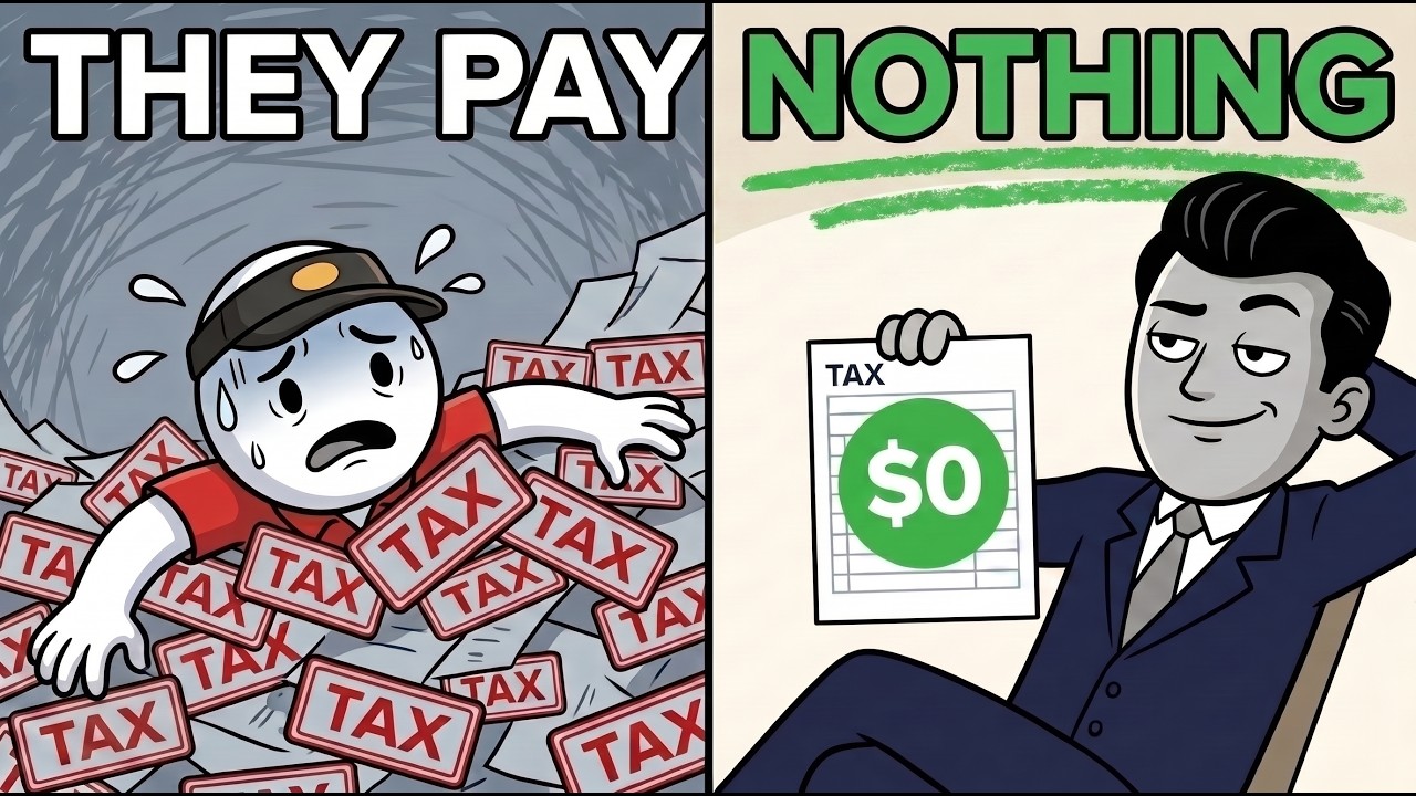 How Billionaires Legally Pay ZERO Taxes