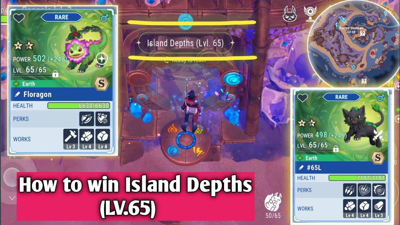 How to win Island depths | amikin village |  island depths | Collect final reward in Island depths 