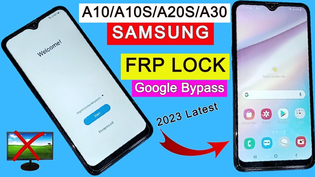 Samsung A10/A10S/A20S/A30 FRP Bypass 2024 | All Samsung Google Bypass | Remove FRP Lock Without PC