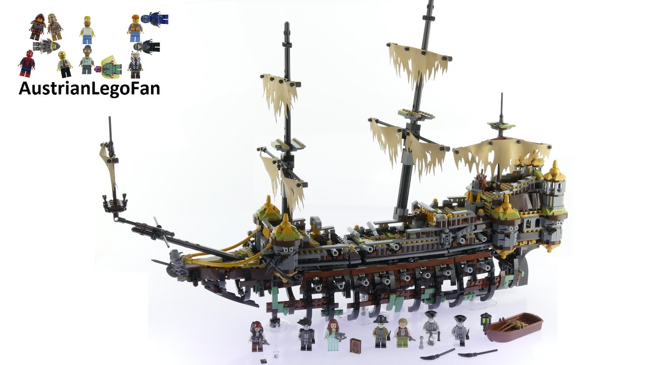 Lego Pirates of the Caribbean 71042 Silent Mary - Lego Speed Build Review