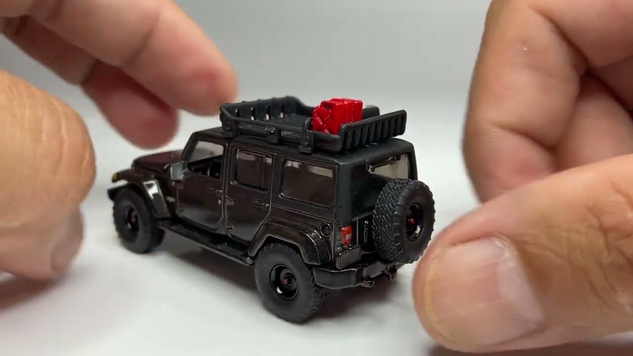 2017 JEEP WRANGLER SAHARA UNLIMITED. Auto world. #Unboxing #Diecast #autoworld