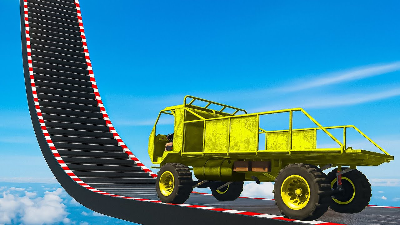 PARKOUR 4x4 IMPRESSIONANTE !!! 🐷GARE🐷 GTA 5 ONLINE