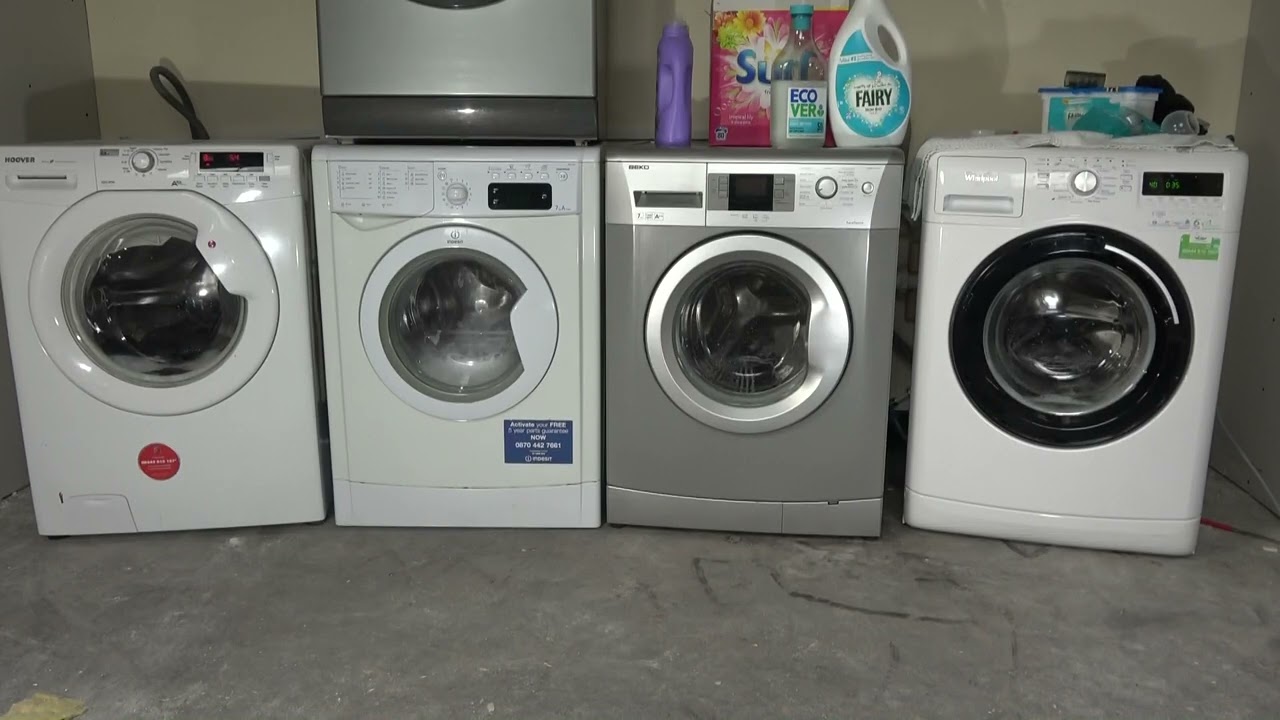 Wash Race No.345 - Hoover vs Indesit Vs Beko Vs Whirlpool / Wool cycle