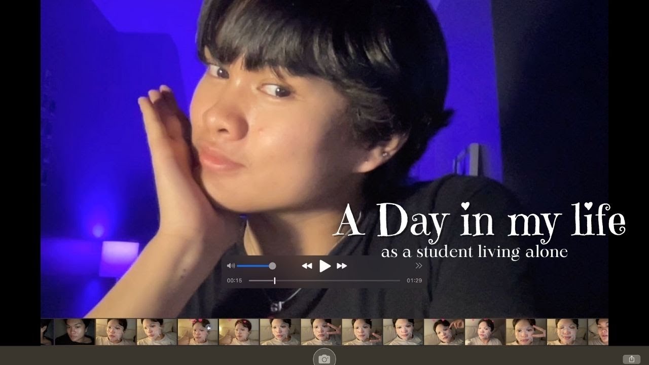A Day in my life as a student living alone 🚋