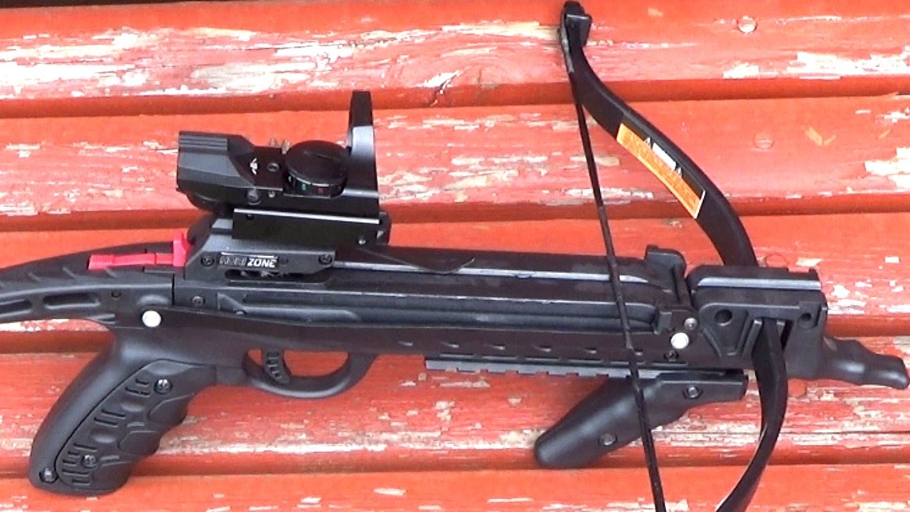 HoriZone Redback Deluxe Pistol Crossbow accuracy test