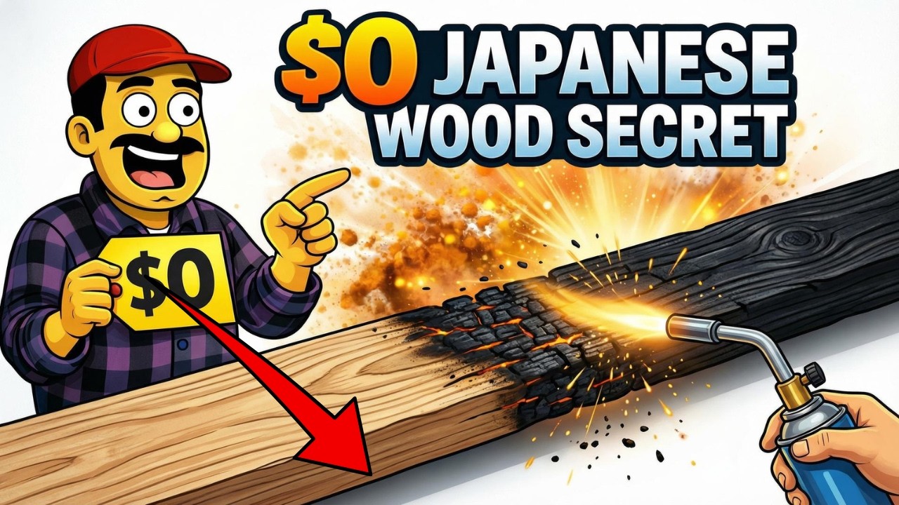 The $0 Japanese Wood Trick That Makes Wood Last for Decades