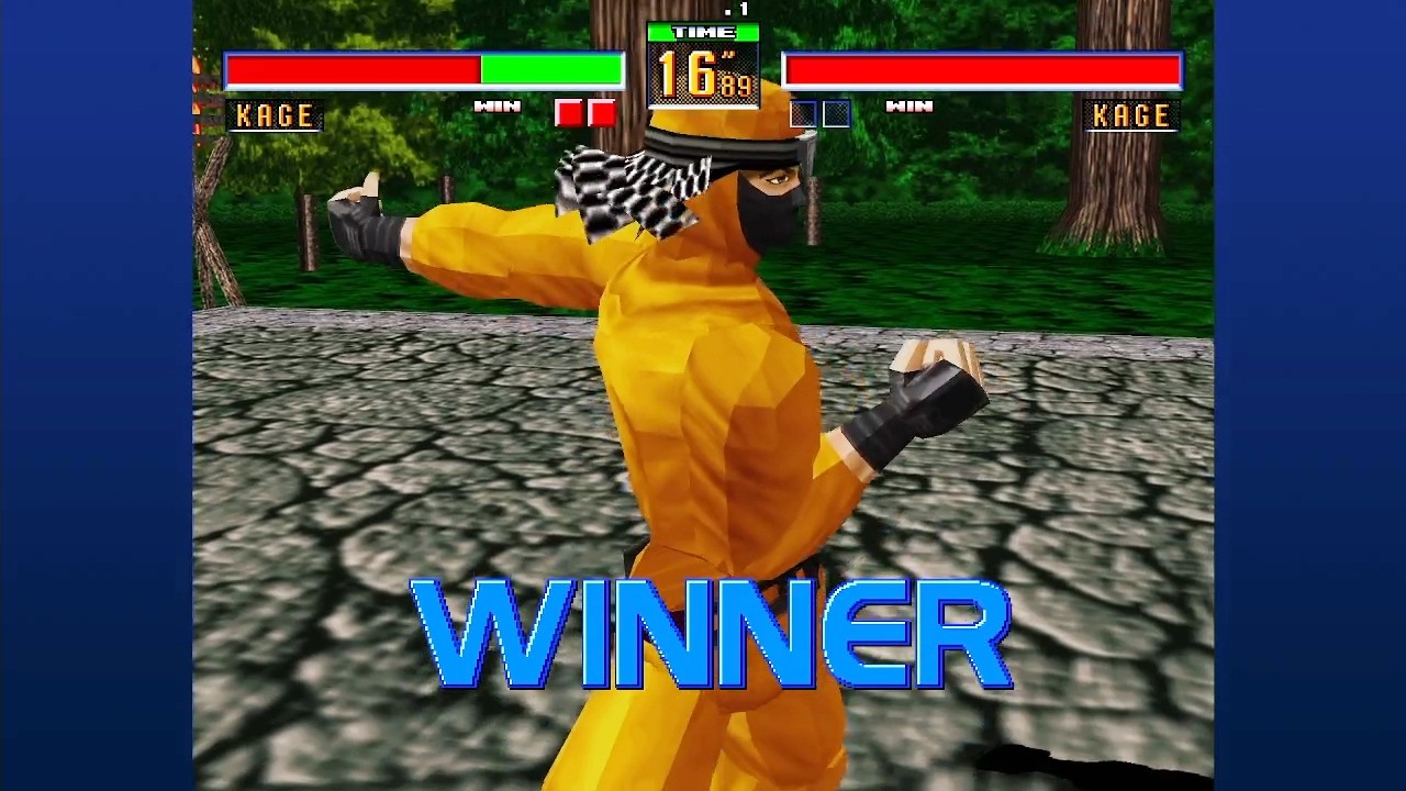 バーチャファイター2 Virtua Fighter 2 - カゲ_20260312 #VF2 #カゲ #Kage #PS3 #レトロゲーム #retrogame