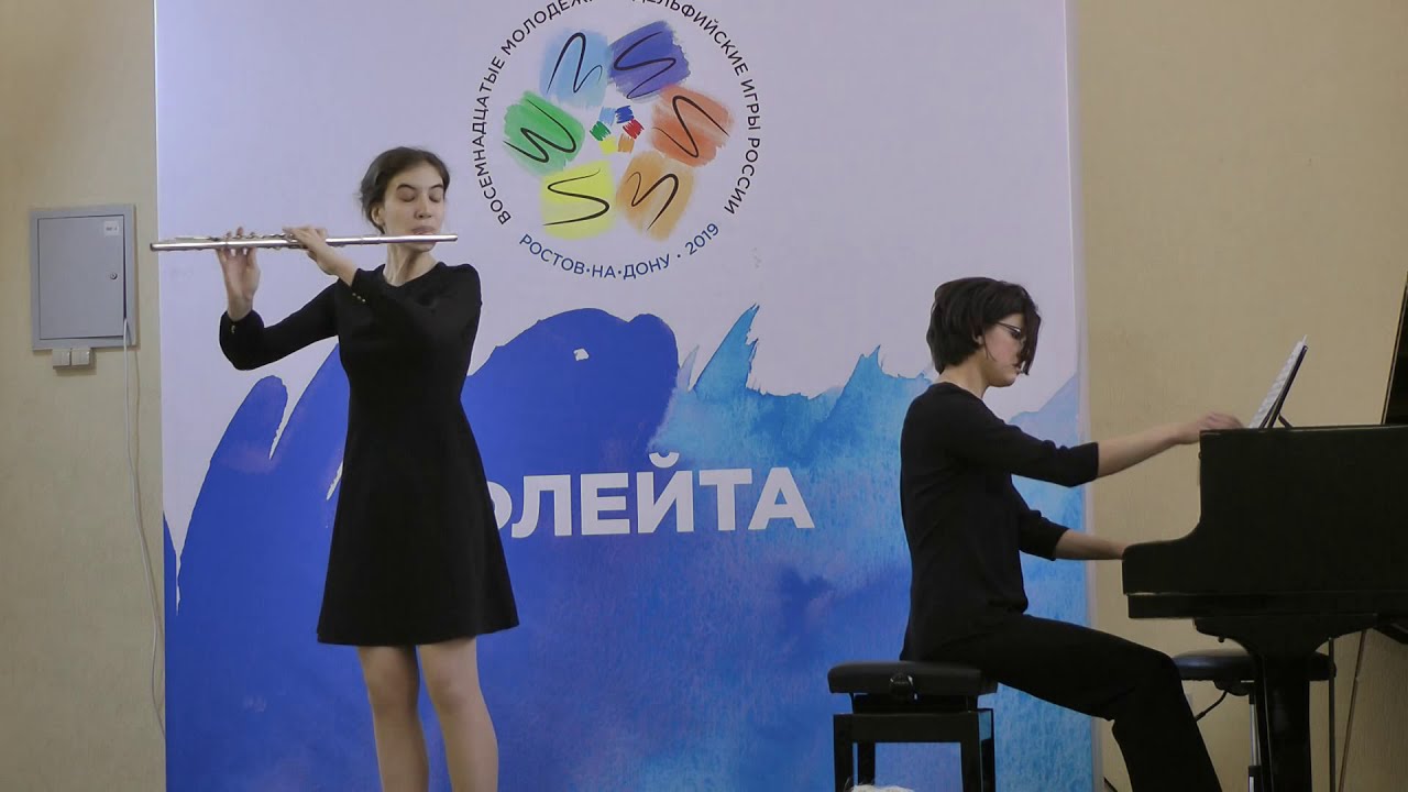 Karg-Elert Sinfonische Kanzone, flute: Mariia Koriakina