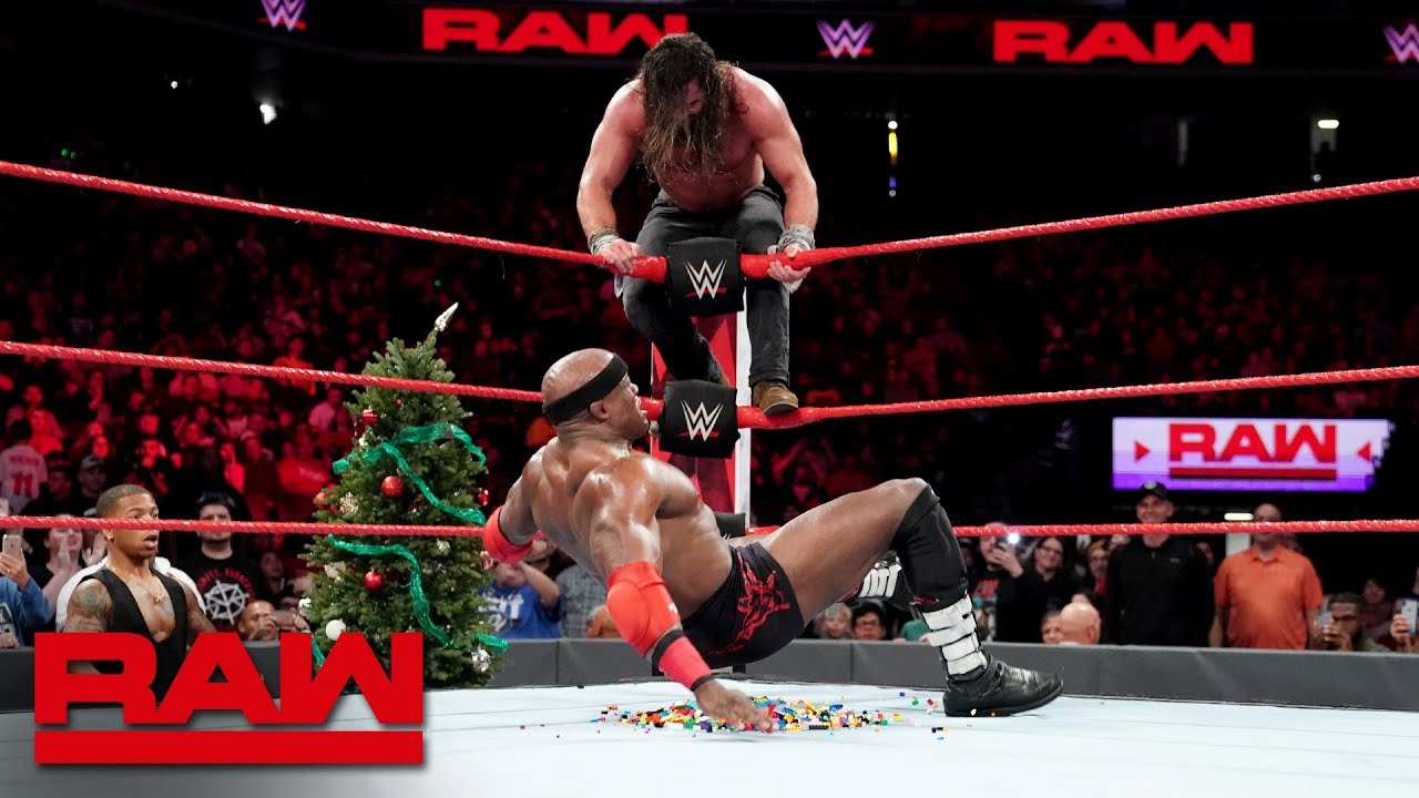 Elias vs. Bobby Lashley - Miracle on 34th Street Fight: Raw, Dec. 24, 2018
