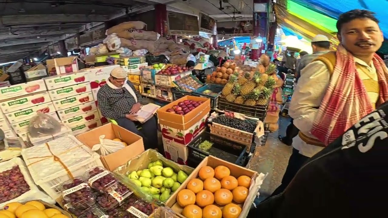 Okhla Sabzi Mandi is a busy vegetable and fruit wholesale market located in the Okhla area of Delhi