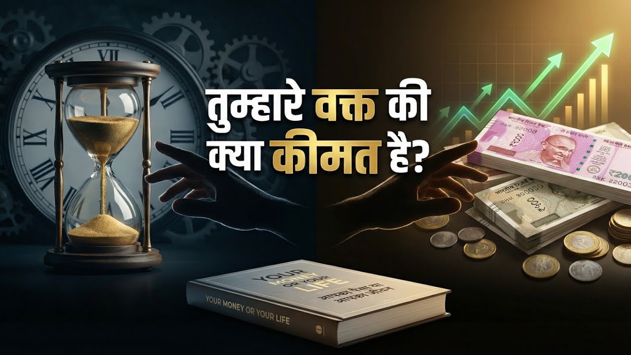 What Is Your Time Worth?🕒 Your Money or Your Life book Summary in Hindi | Money Management
