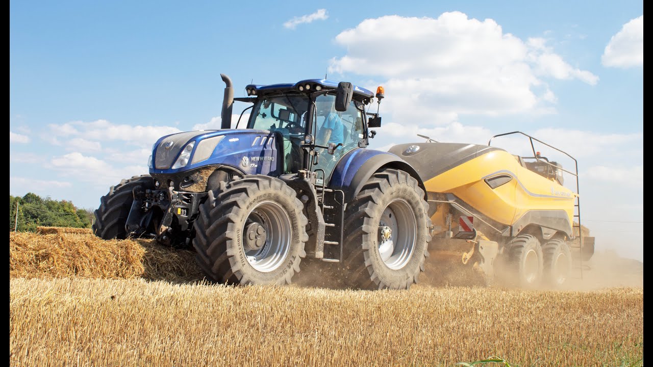 Nuova New Holland 1290 HIGH DENSITY VISTA al LAVORO