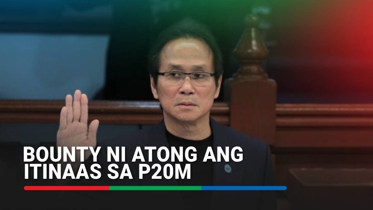 Bounty ni Atong Ang itinaas sa P20M - Remulla