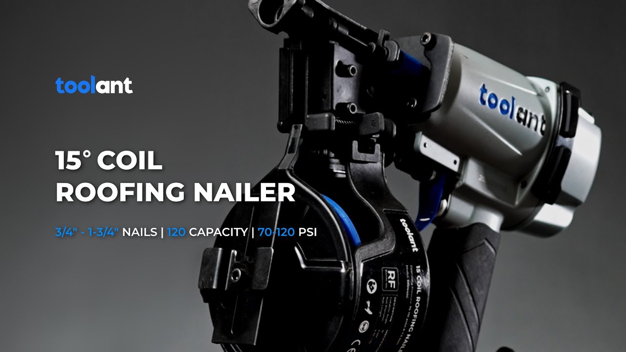 toolant 15&deg;Coli Roofing Nailer Gun