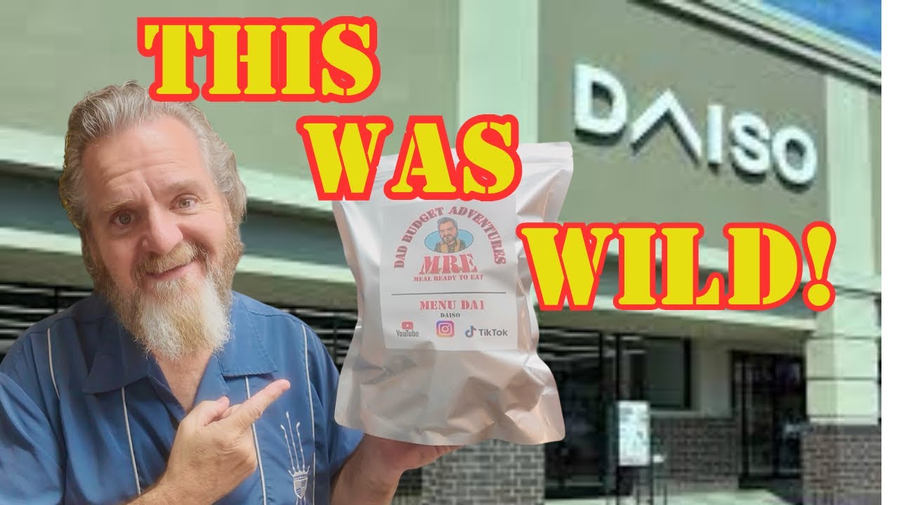 Домашний MRE от Daiso!