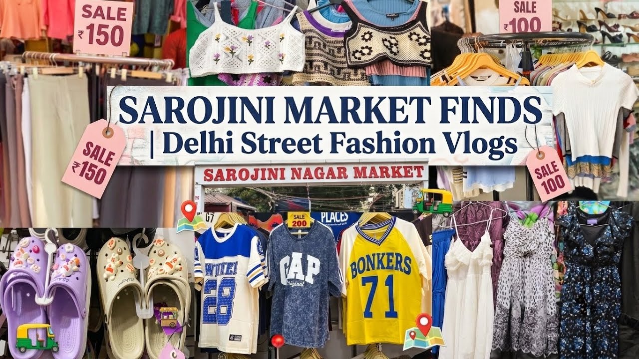 Sarojini Nagar Market Delhi 🛍️ | Latest Summer Collection 2026 | Sarojini Nagar Today