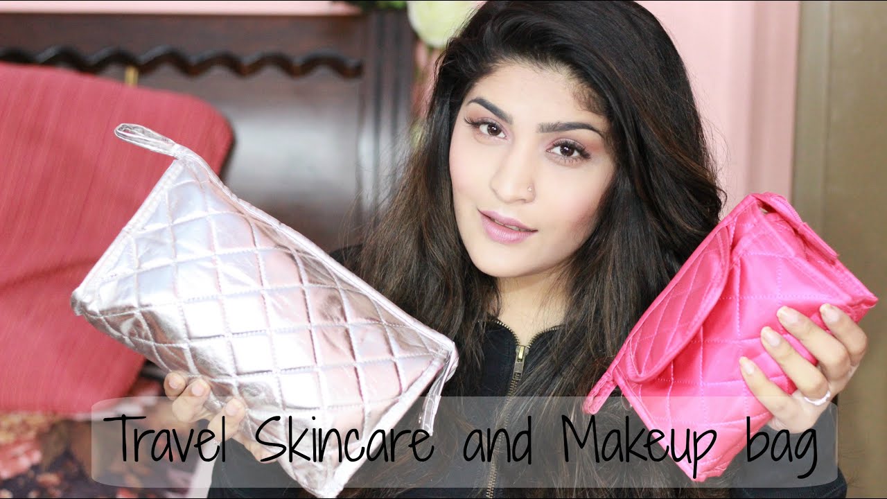 What's In My Travel Skincare And Makeup Bag?