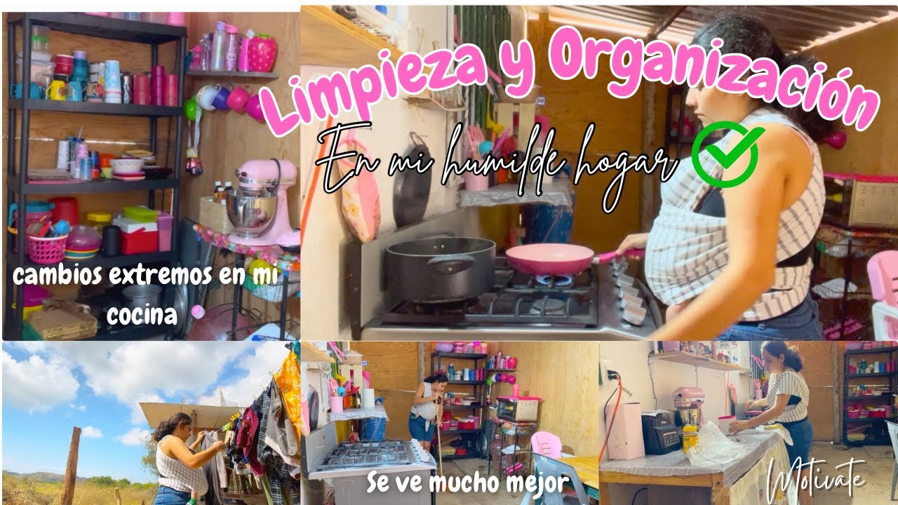 🫧Limpieza Estrema en mi humilde casita 🏡 me encantó el resultado ✅ cambios en mi cocina🩷 #limpeza 