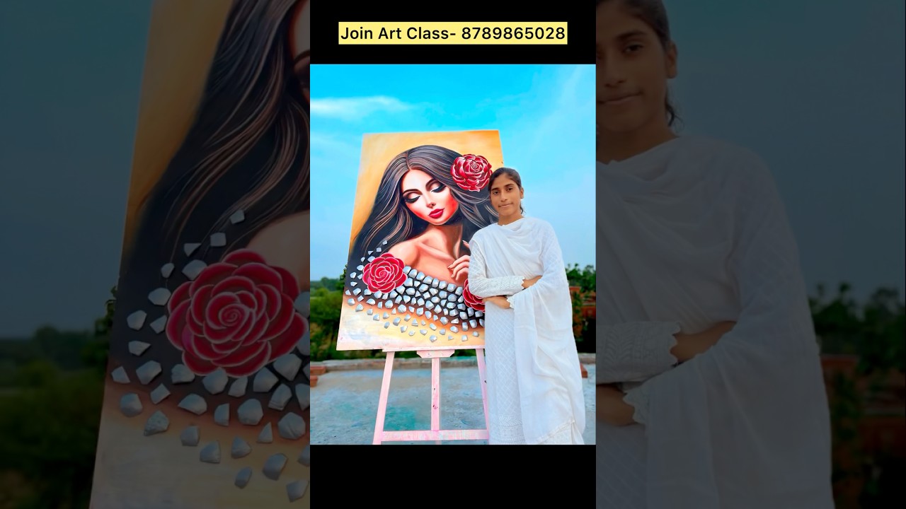Coconut painting 🔥 #noorjahanartist #art #artclass #painting #drawing #artist #viral