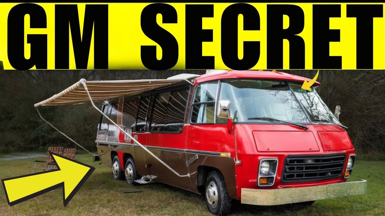 The 13 Shocking Facts Behind the 1973–78 GMC MotorHome – GM's Futuristic RV They Tried to Hide