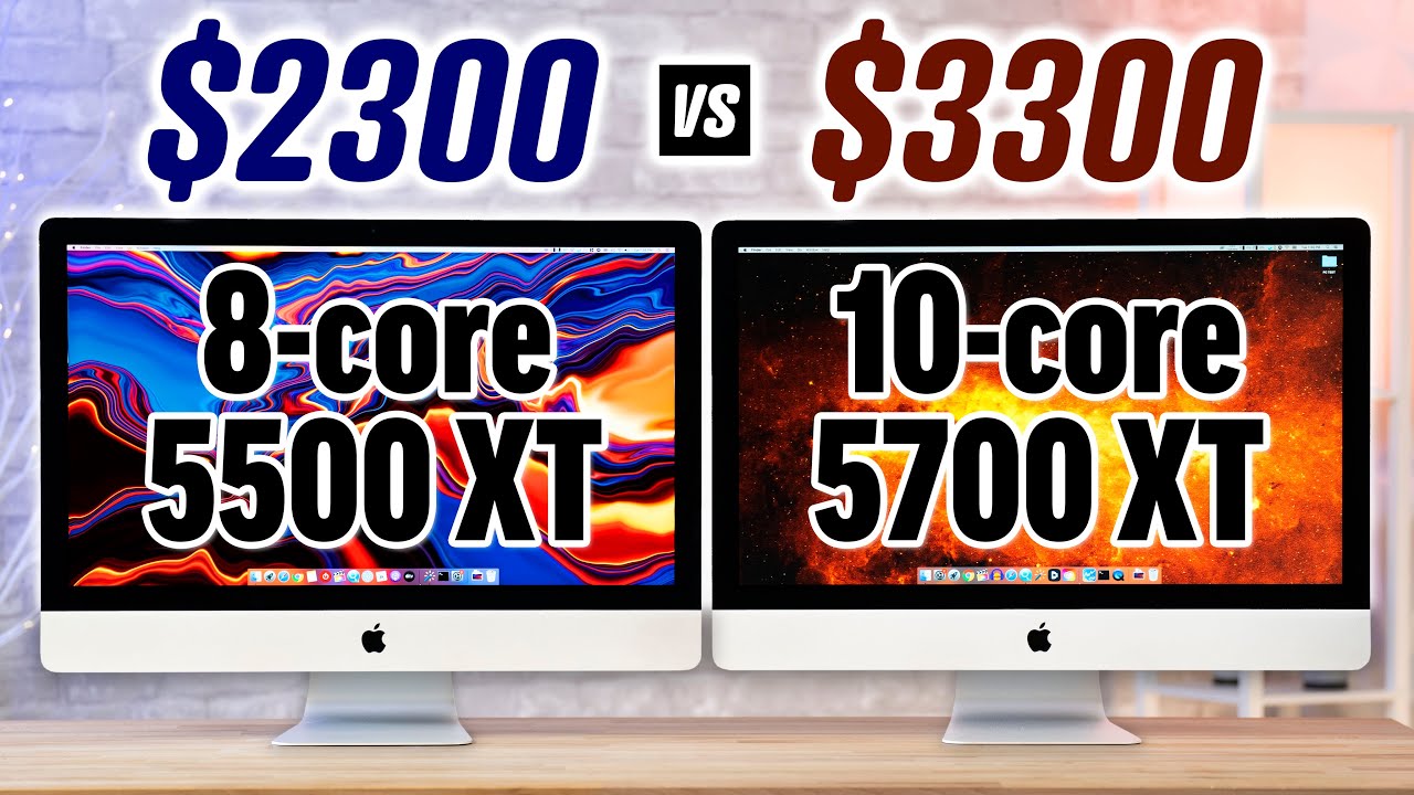 8-core vs 10-core 2020 5K iMac: Dont buy the i9 Unless..