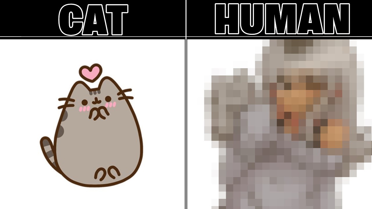 Drawing Internet Cats as Human!!