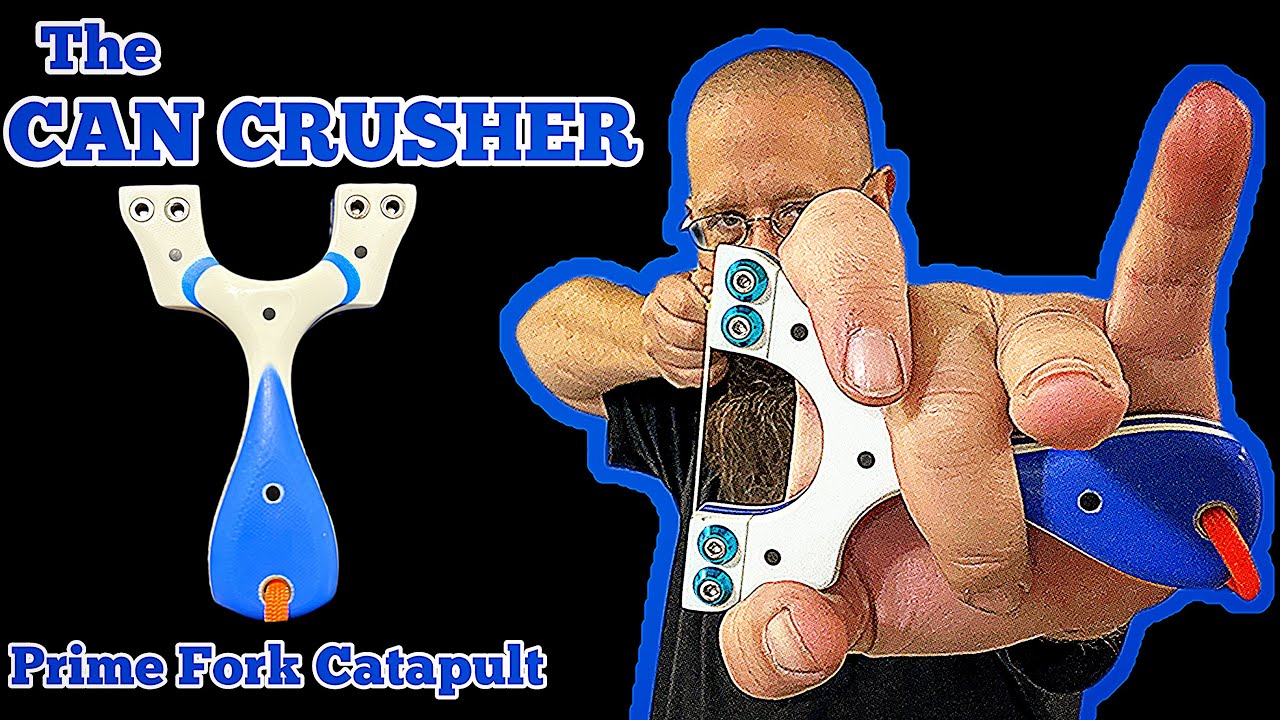 The Can Crusher Slingshot - Prime Fork Catapult