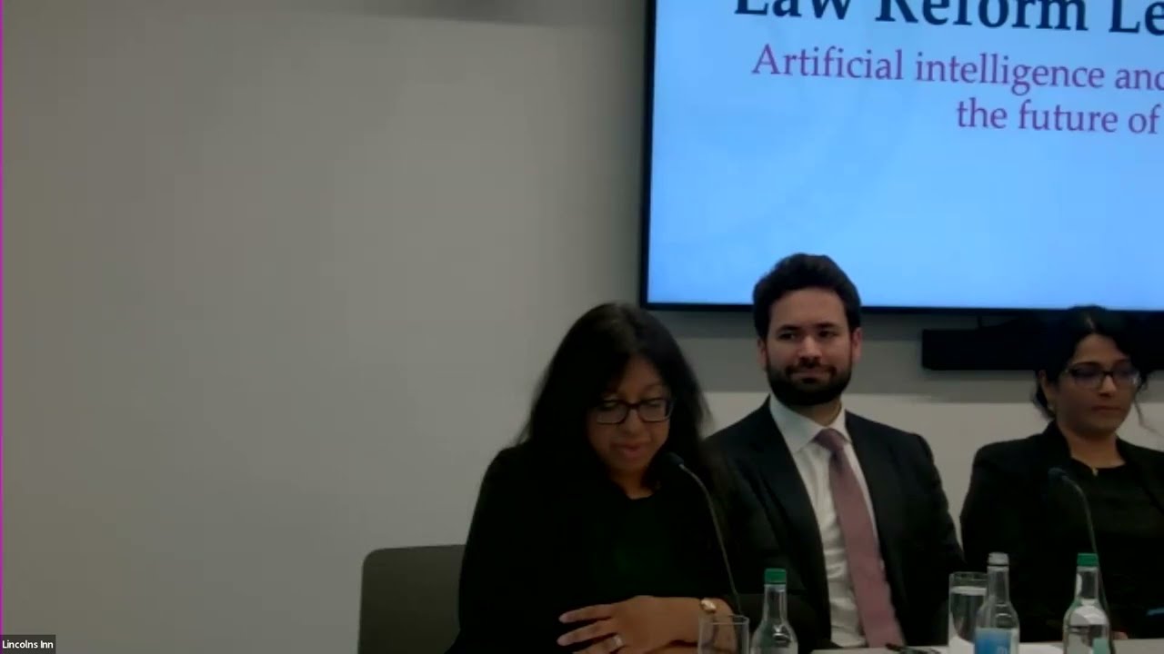 Лекция по реформе права 2023 года - Искусственный интеллект и виртуальные миры: будущее права.