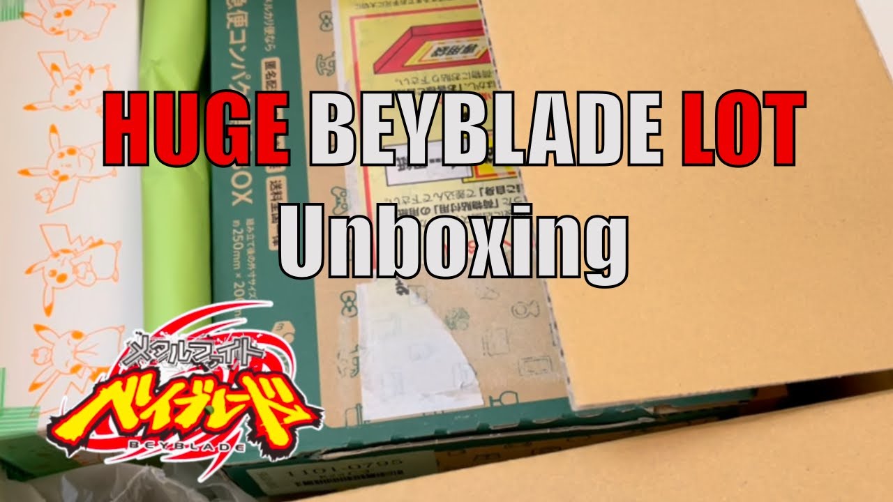HUGE Beyblade Metal Fight Lot Unboxing! #beyblade #beyblademetalfight #beybladeunboxing