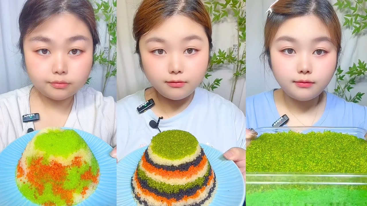Seafood Texture ASMR | Massive Fish Roe Bowl Eating #15