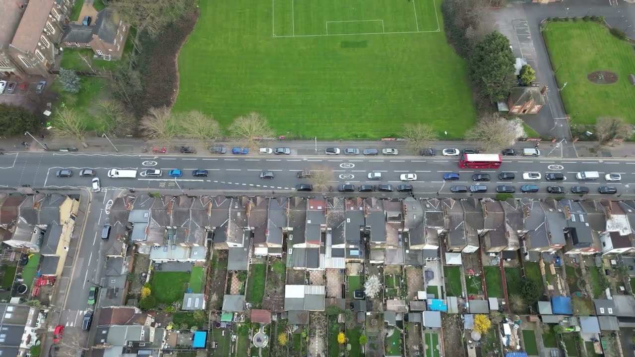 Walthamstow, London - 4K 60fps Cinematic Drone Footage