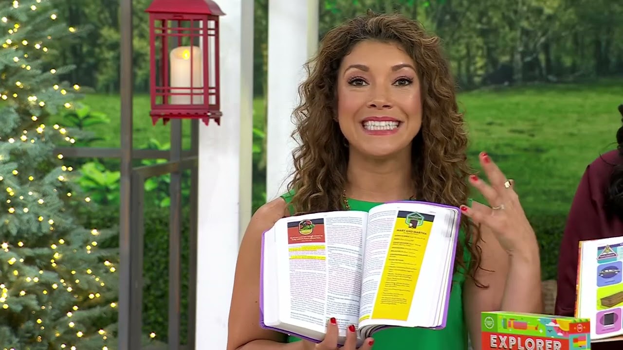 LifeWay LeatherTouch CSB Explorer Bible for Kids with QR Codes on QVC