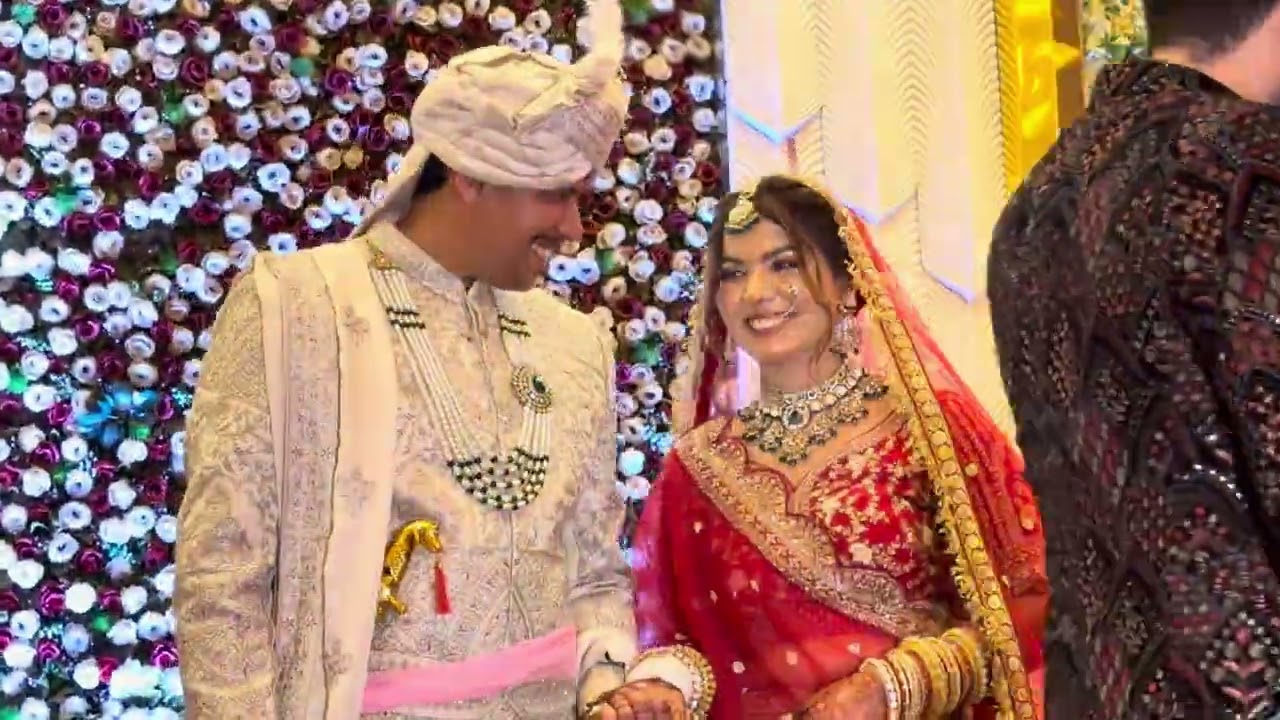 ￼ Tushar weds Muskaan