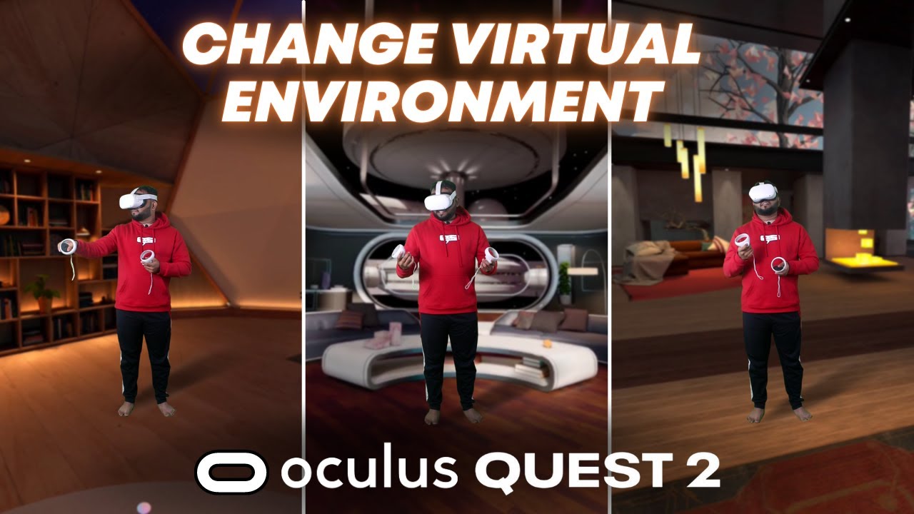 How To Change the Virtual environment in VR | Changing Home Background on Quest 2 in Hindi | VrBeast