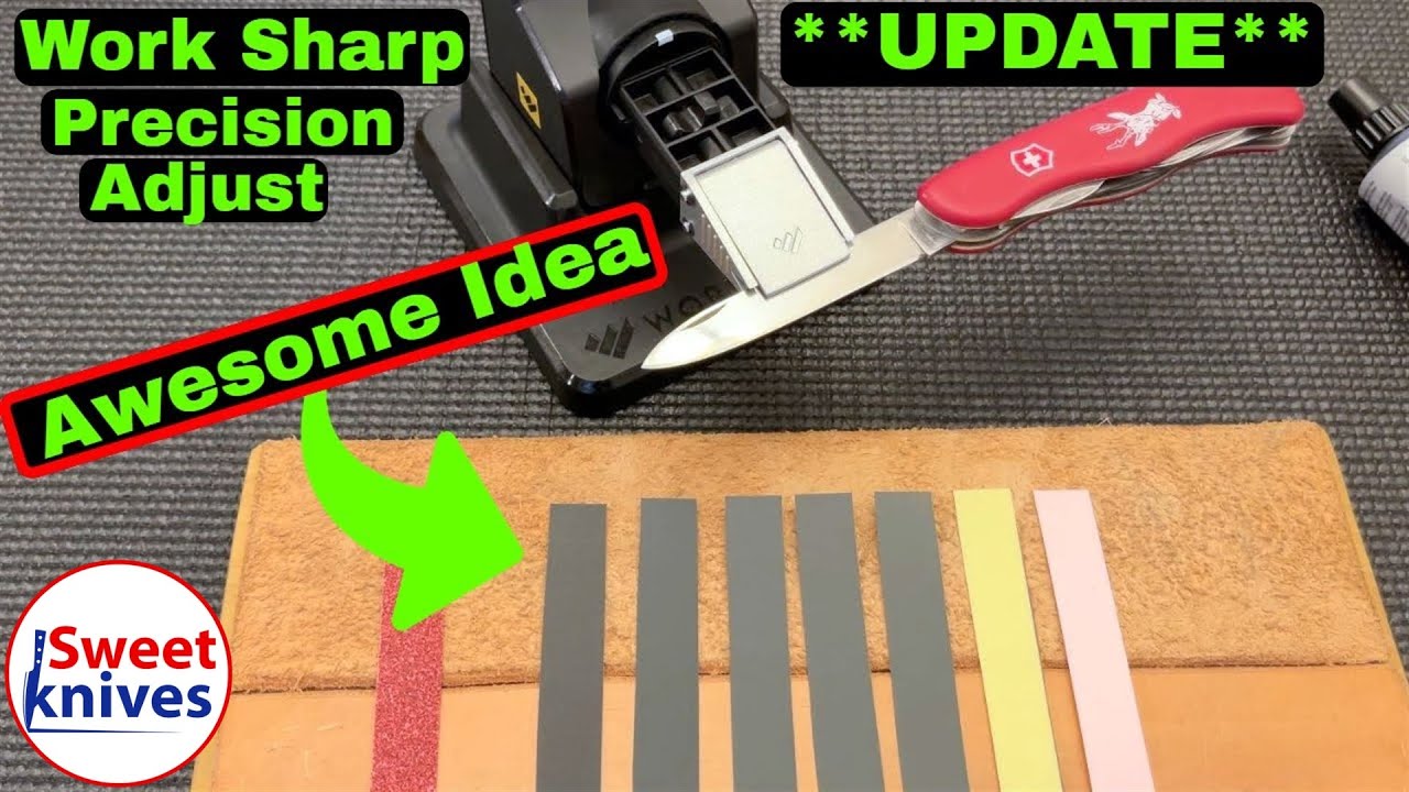 [155] Update on Work Sharp Precision Adjust Knife Sharpener - AWESOME IDEA