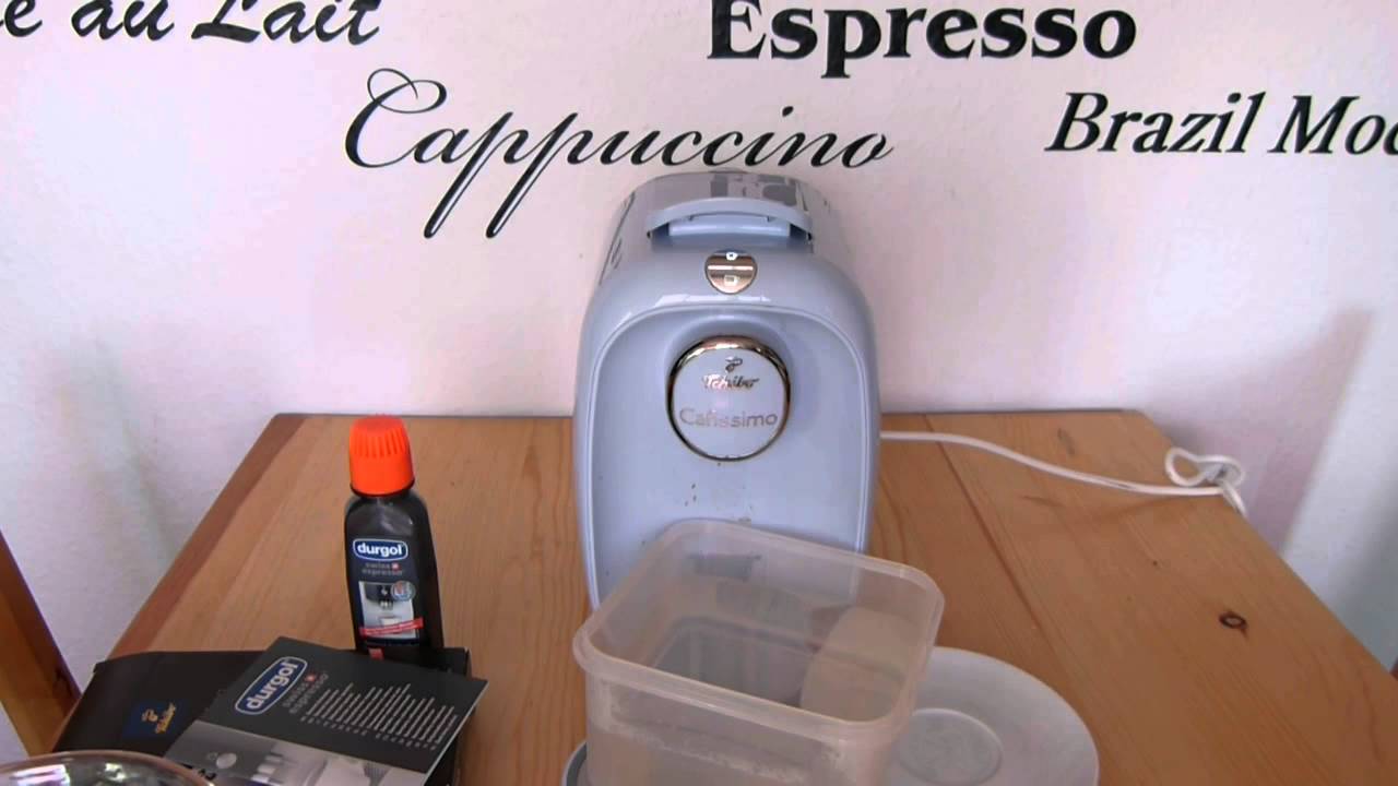 Anleitung: Entkalkung der Cafissimo Picco