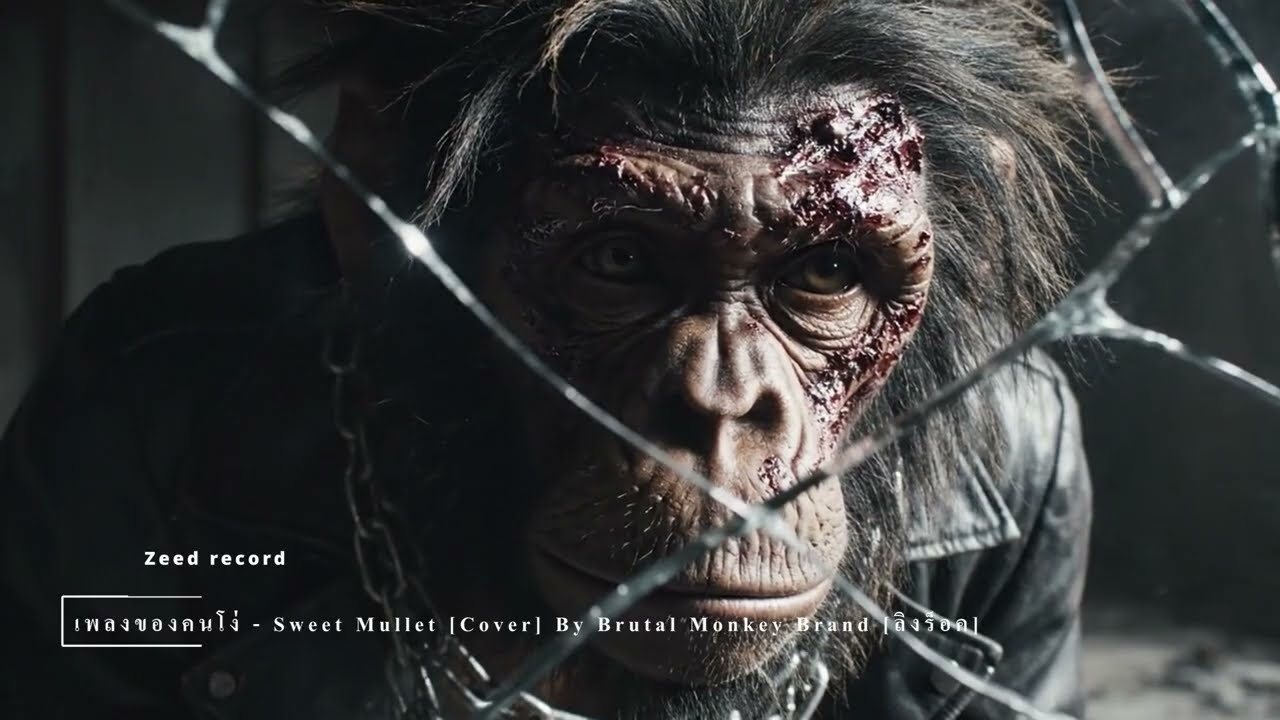 [MV] เพลงของคนโง่ - Sweet Mullet  [Cover] By Brutal Monkey Brand [ลิงร็อค]