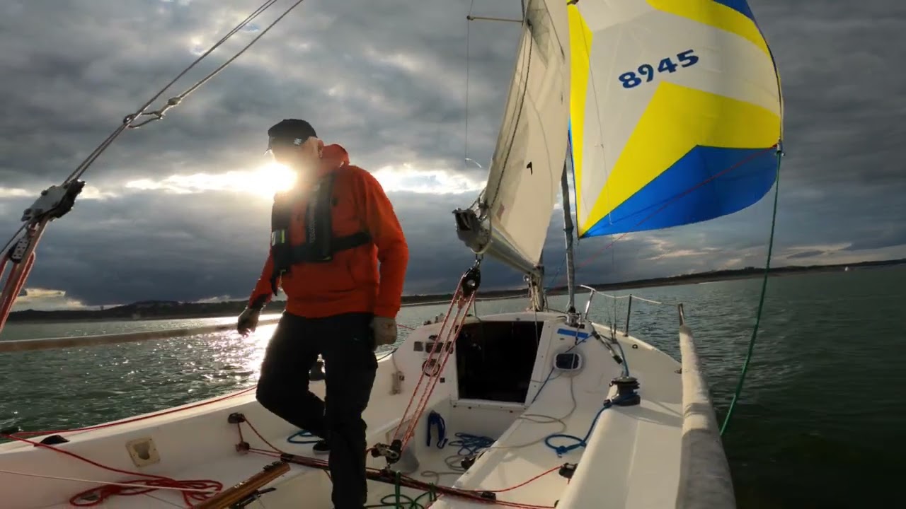 Capri 22 Asymmetrical Spinnaker Test Sail