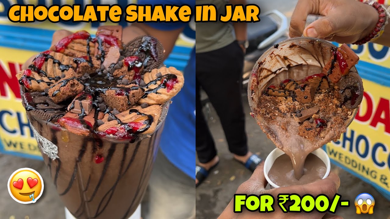 Overloaded 5 Flavour Chocolate 🍫 Shake Jar For ₹200/- only 😍