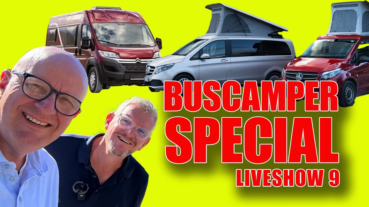 DE BUSCAMPERSPECIAL! - Campingtrend Liveshow 2309