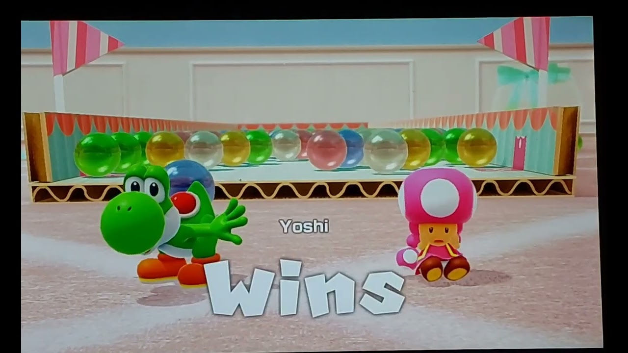 Every characters winning and losing animations in Super Mario Party Jamboree!