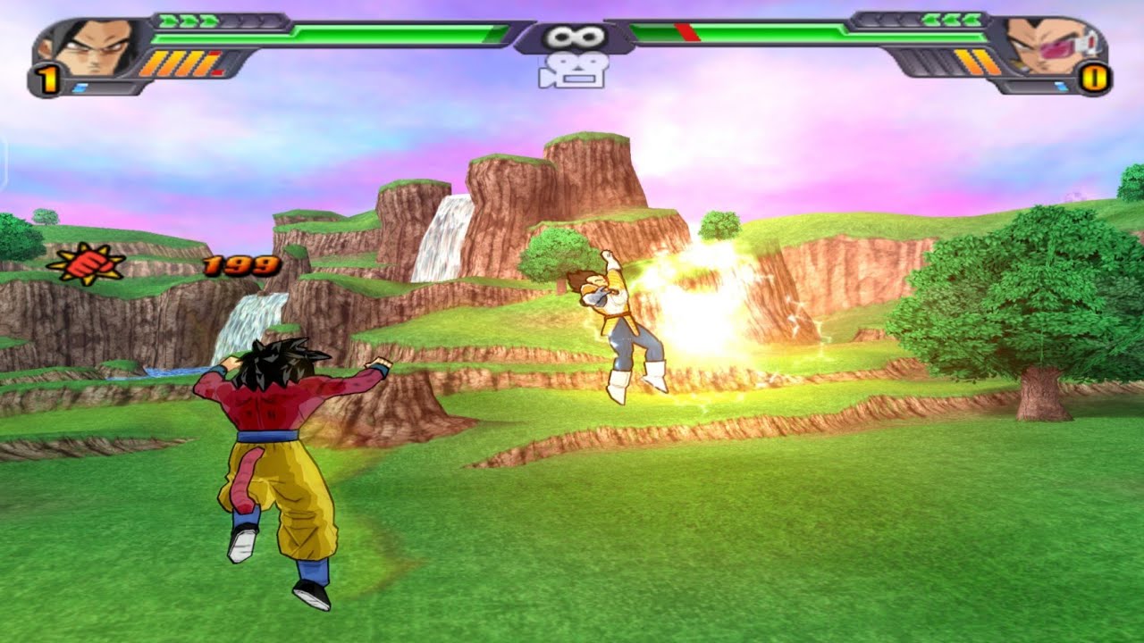 Random Goku SSJ4 Combo | DBZ BUDOKAI TENKAICHI 3 [Android]