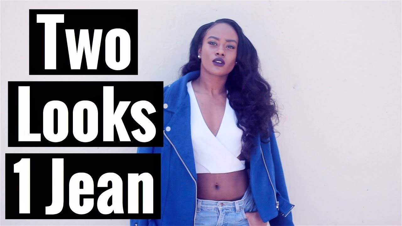 How to Style:  Highwaisted  Jeans ft. Two Looks