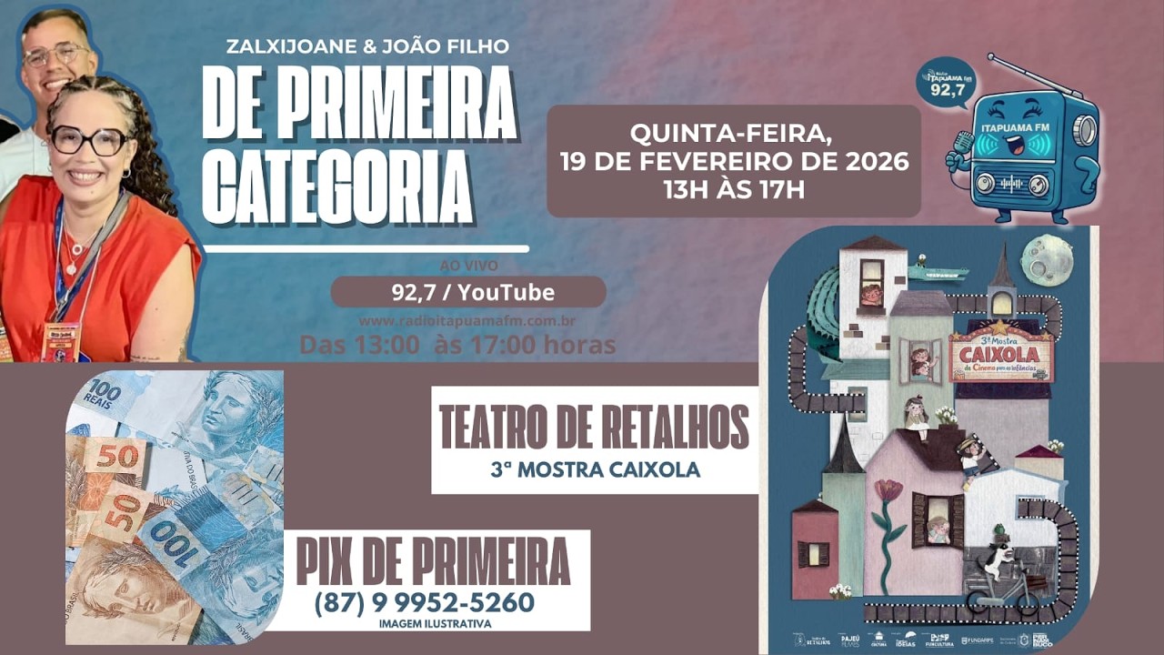 De Primeira Categoria #361 - AO VIVO - 19/02/2026