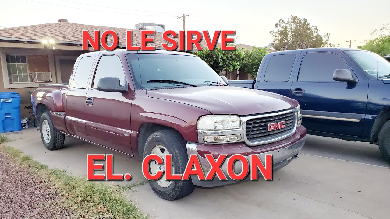 GMC SIERRA 2001 4.8 NO LE SIRVE EL   CLAXON NO PITA SOLUCIONADO ASTA EL FINAL