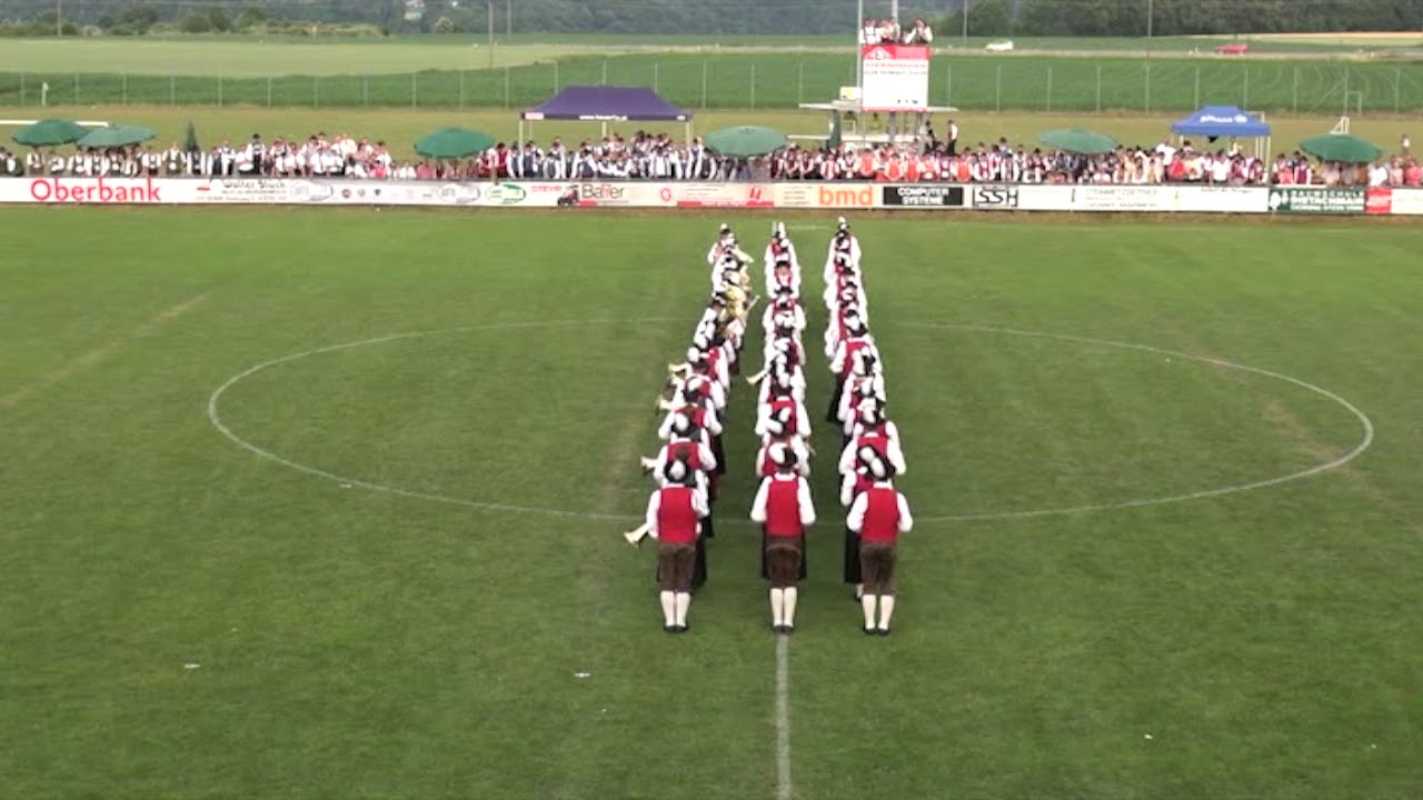 Marschshow 2017 Trachtenkapelle Hilbern