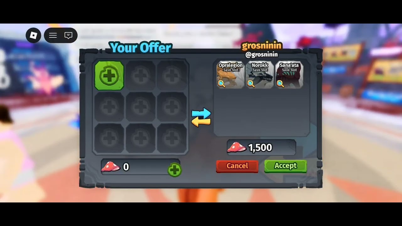 Trading for free specs!