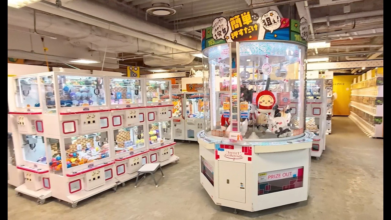 Niigata Arcade Walk 🇯🇵 Lively Game Center Ambience & Gachapon | 新潟のゲームセンター散歩（ガチャポン）4K